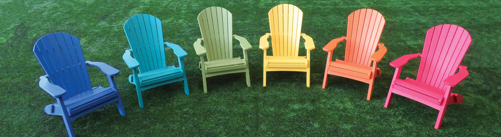 rainbow lawn chairs